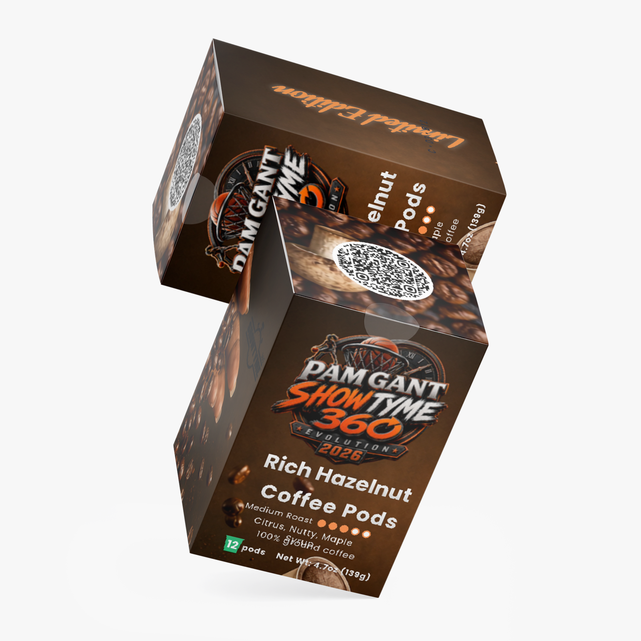 Rich Hazelnut Coffee Pods (Medium Roast)
